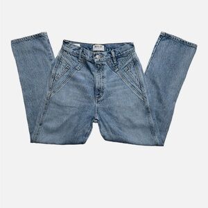 Agolde Dorian Light Blue Cropped Jeans Size 27